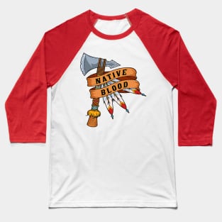 Native Blood Baseball T-Shirt
